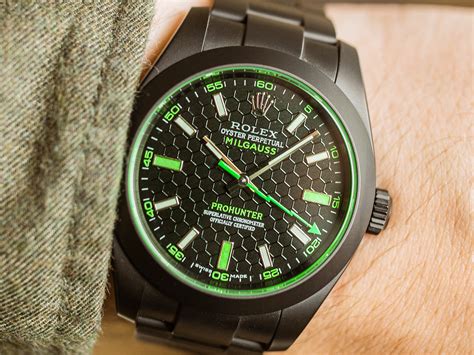 rolex milgauss pro hunter|rolex milgauss price list.